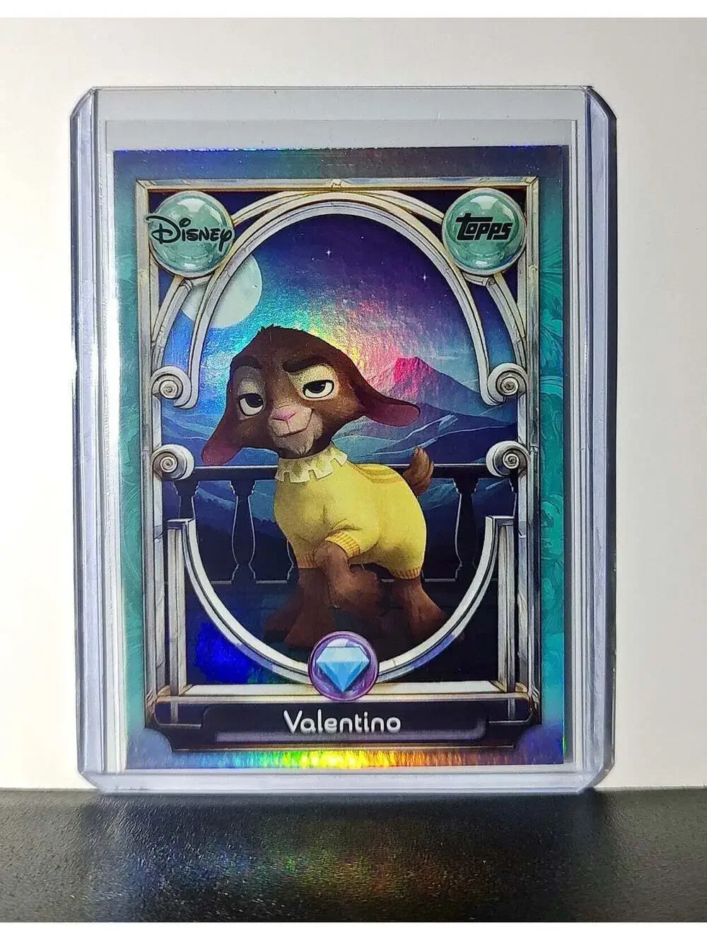 Valentino 2025 Topps Disney Wonder #150 Diamond Card Wish